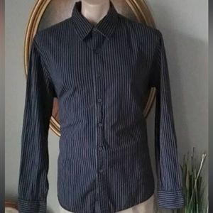 Calvin Klein long sleeve striped dress shirt